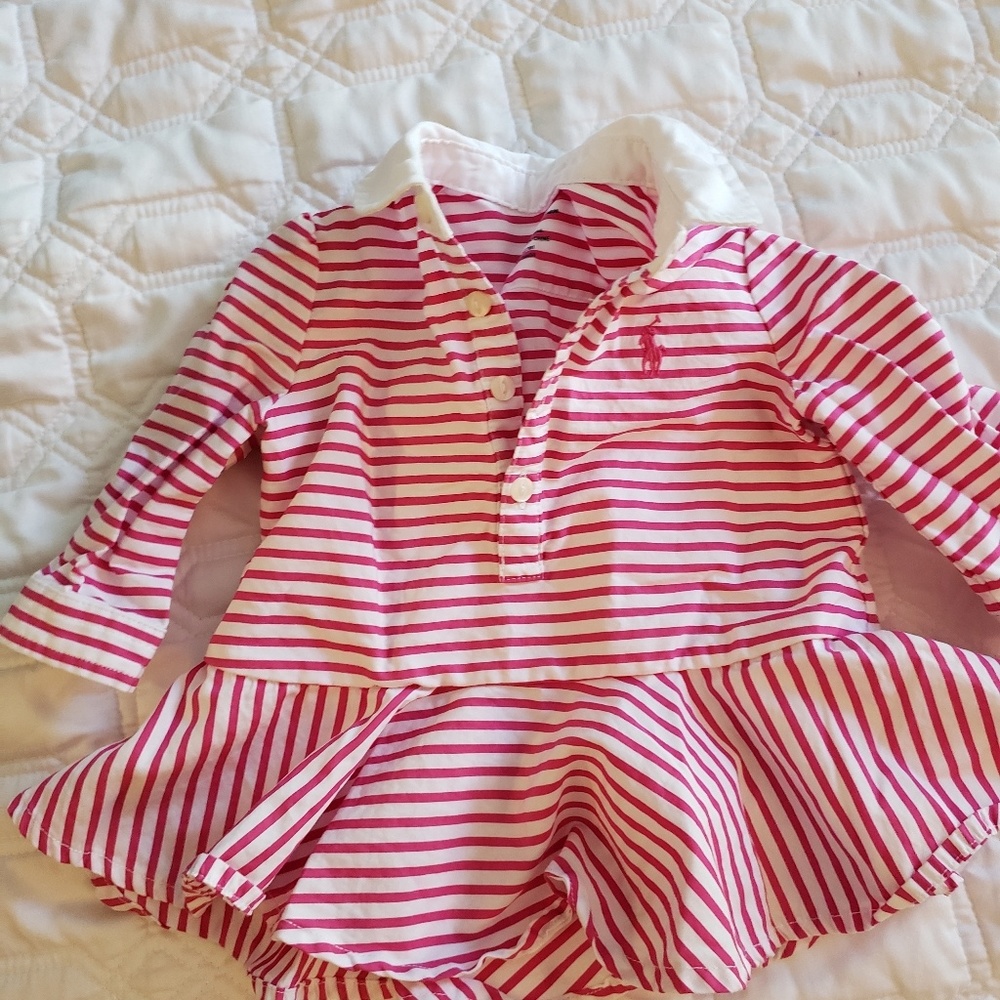 Ralph Lauren, pin strip baby shirt